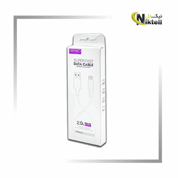 کابل شارژ تایپ C کلومن مدل KD-02