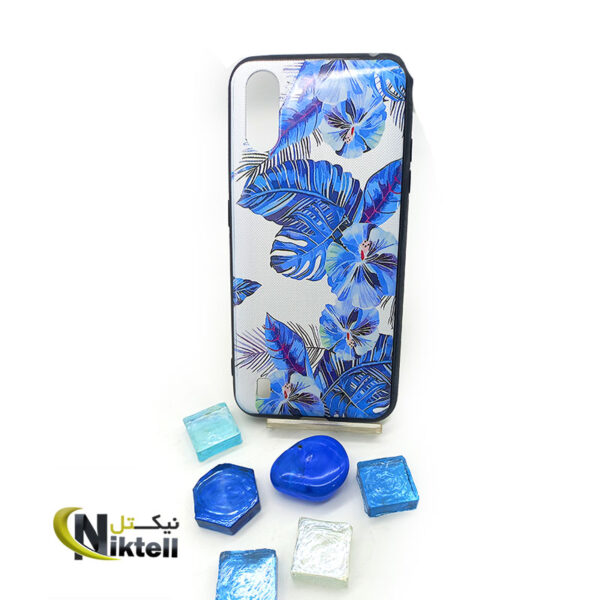 قاب گوشی سامسونگ A01 مدل طرح دار آبی