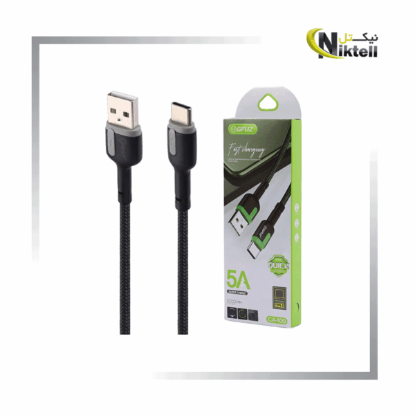 کابل شارژ GFUZ تایپ C مدل CA-109