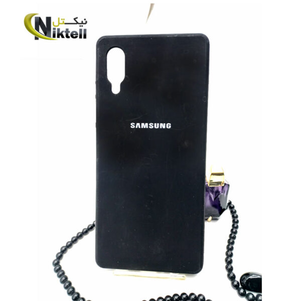 قاب گوشی سامسونگ A02-A022 مدل ساده مشکی