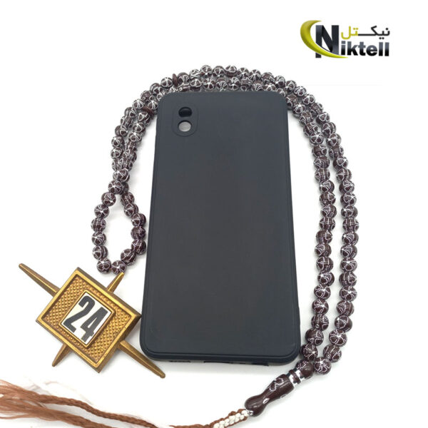 قاب گوشی سامسونگ A01 مدل ساده مشکی