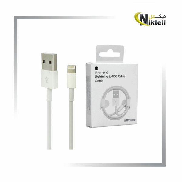 کابل شارژ usb به لایتنینگ آیفون اصلی پکدار