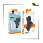 پاوربانک 10000 میلی آمپر WUW Y139 با طراحی باریک و دو پورت خروجی