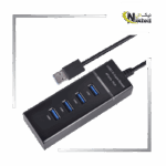 هاب ۴ پورت USB3 با سرعت انتقال بالا برای اتصال همزمان چند دستگاه به کامپیوتر یا لپتاپ
