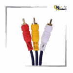 کابل ۳ فیش تلویزیون برای انتقال تصویر و صدا بین دستگاه‌های صوتی و تصویری