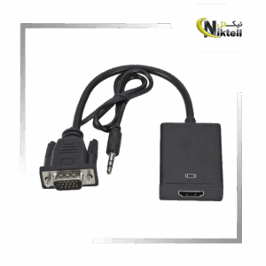 تبدیل VGA به HDMI برای اتصال دستگاه‌های دارای خروجی VGA به نمایشگرهای HDMI