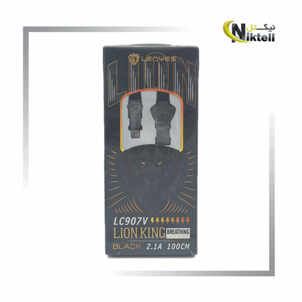 کابل LENYES میکرو چرمی مدل LC907V