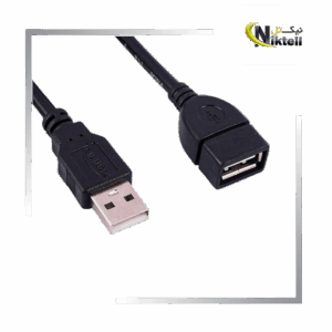 کابل افزایش طول ۵ متری USB مناسب برای انتقال داده و شارژ در فواصل طولانی