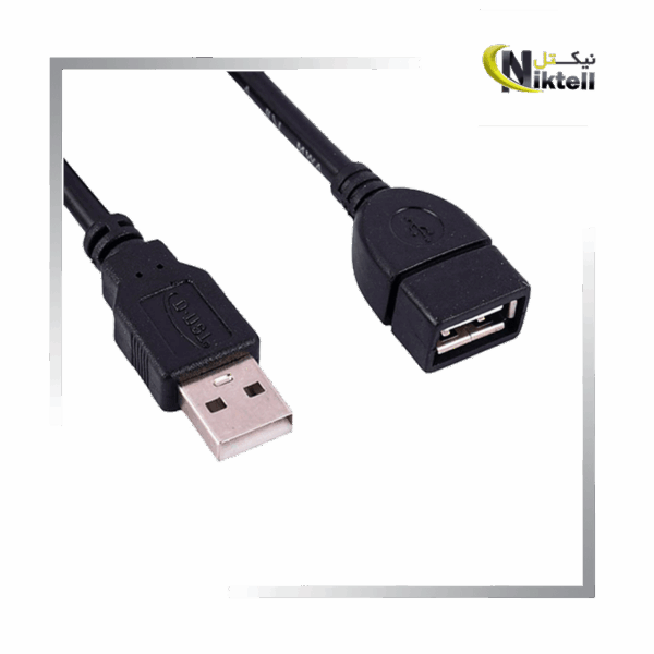 کابل افزایش طول ۵ متری USB مناسب برای انتقال داده و شارژ در فواصل طولانی
