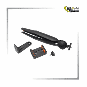 پایه مونوپد قابل تنظیم برای عکاسی و فیلم‌برداری با گوشی موبایل