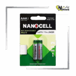 باتری نیم قلم شارژی NANOCELL با قابلیت شارژ مجدد برای استفاده طولانی‌مدت