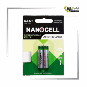 باتری نیم قلم شارژی NANOCELL با قابلیت شارژ مجدد برای استفاده طولانیمدت