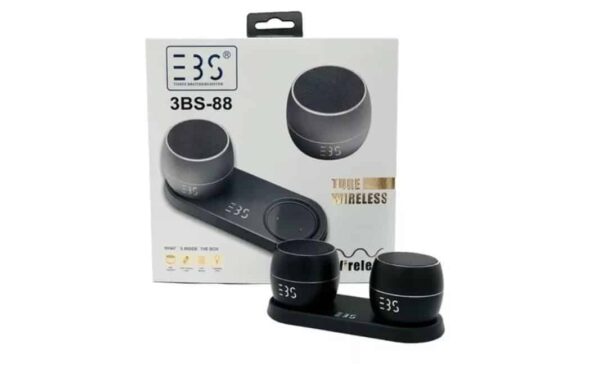اسپیکر ۲قلو EBS-3BS-88 با صدای قدرتمند و طراحی جمع‌وجور مناسب استفاده رومیزی