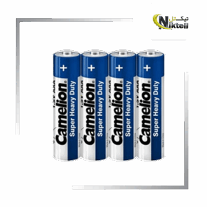 بسته ۴ عددی باتری نیم قلمی Camelion با عملکرد پایدار و طول عمر بالا