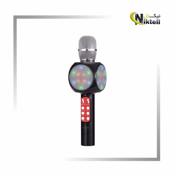 اسپیکر میکروفونی چراغ‌دارمدل WS-1816