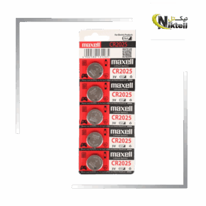 باتری سکه‌ای CR2025 مناسب برای ریموت، ترازو و ساعت‌های دیجیتال