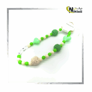 بند موبایل مهره‌ای رنگارنگ مناسب گوشی موبایل با طراحی فانتزی