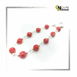 بند موبایل مهره‌ای رنگارنگ مناسب گوشی موبایل با طراحی فانتزی