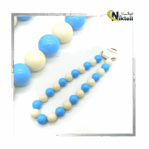 بند موبایل مهره‌ای رنگارنگ مناسب گوشی موبایل با طراحی فانتزی