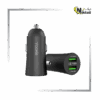 فندکی Yooki آهنی با بدنه مقاوم و دو پورت USB برای شارژ سریع در خودرو