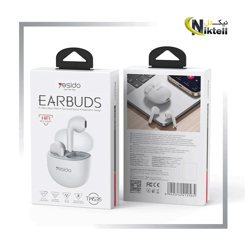 هندزفری بلوتوثی یسیدو مدل Yesido TWS35