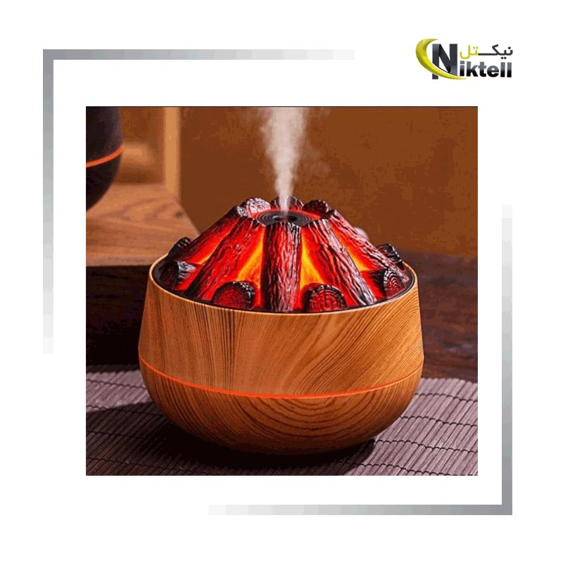 بخور طرح شعله آتش Charcoal Fire Humidifier