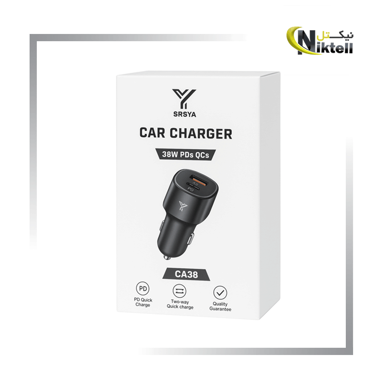 شارژر فندکی SRSYA مدل CA38